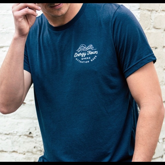 Neoclassics Other - Men’s “Energy flows where attention goes” t-shirt